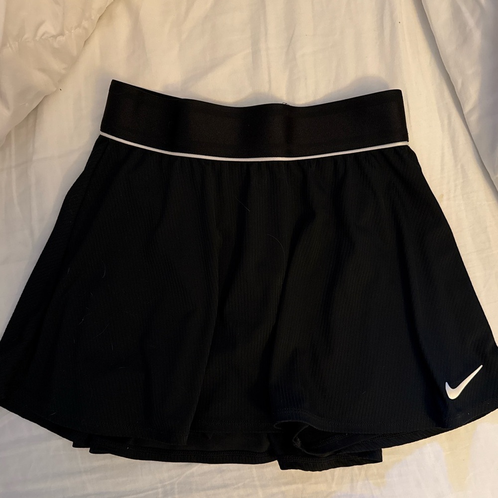 Nike UGA Team Issued Dri-FIT   Black Tennis Skirt Black XS